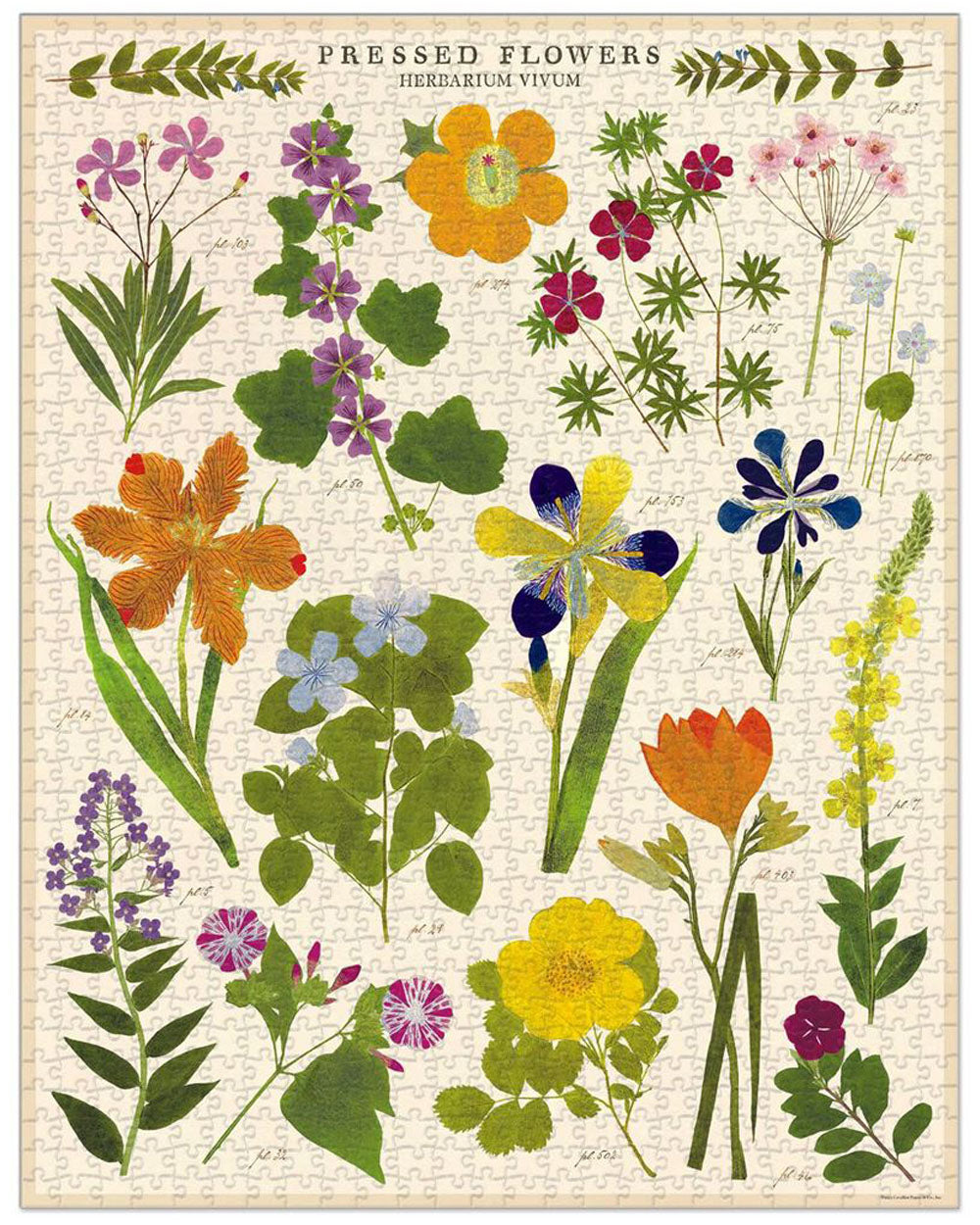 Jigsaw Puzzle - Pressed Flowers