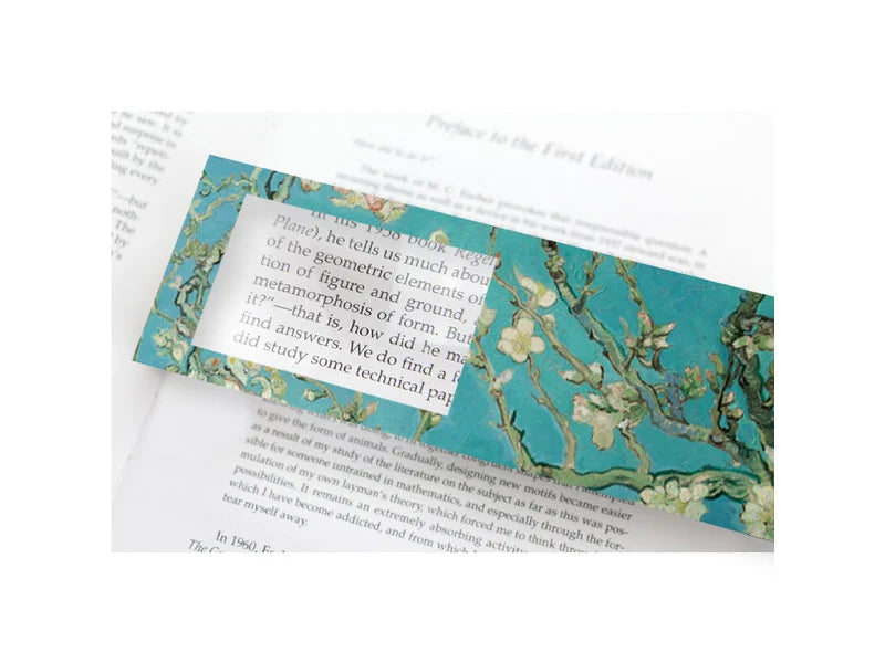 Magnifying Bookmark - Vincent van Gogh, Almond Blossom