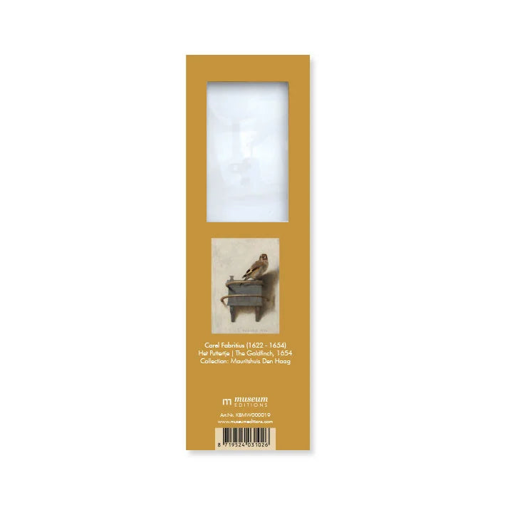 Magnifying Bookmark - Fabritius, Goldfinch