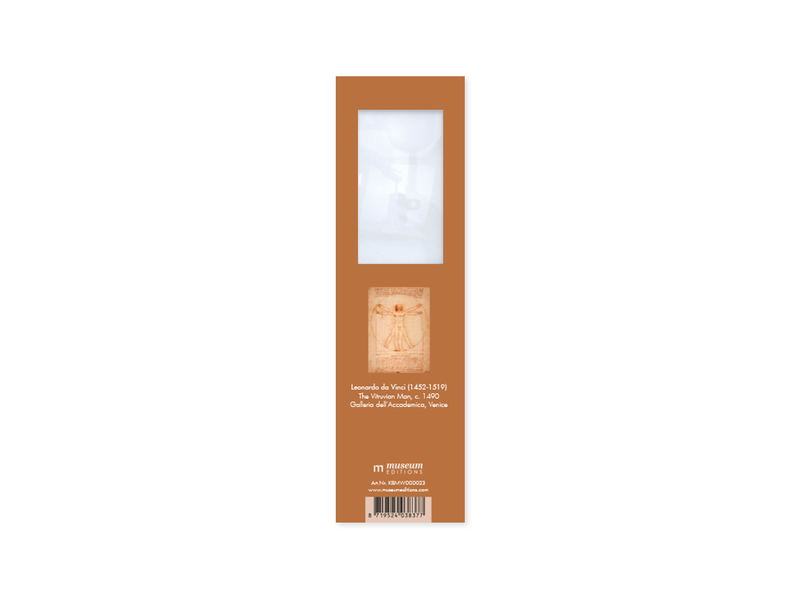 Magnifying Bookmark - Leonardo da Vinci, The Vitruvian Man