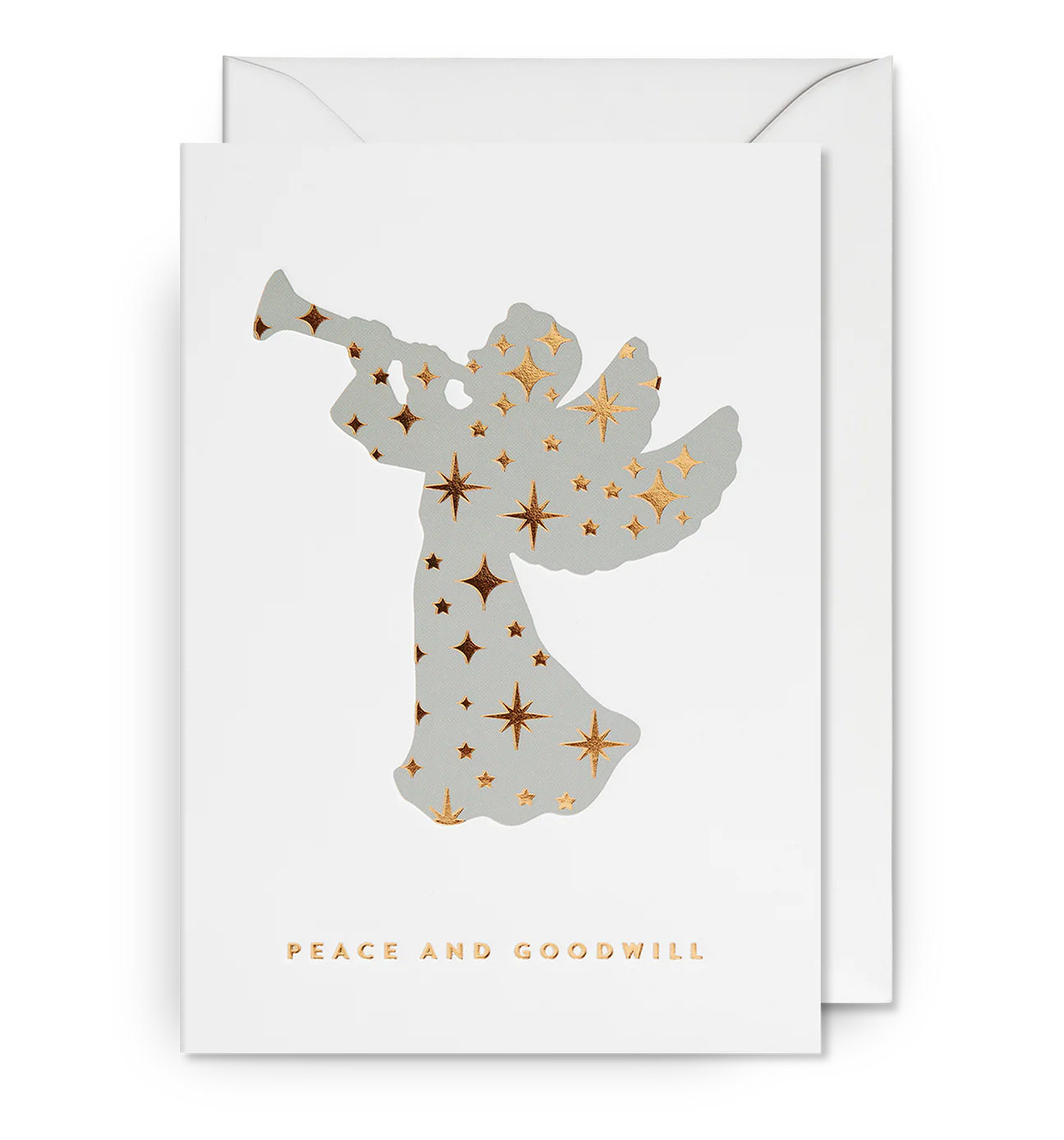 Christmas Card - Peace & Goodwill Angel