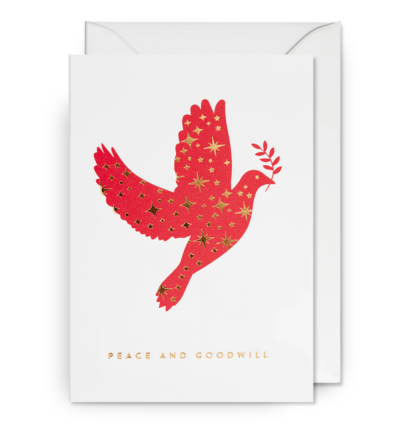 Christmas Card - Peace & Goodwill Dove