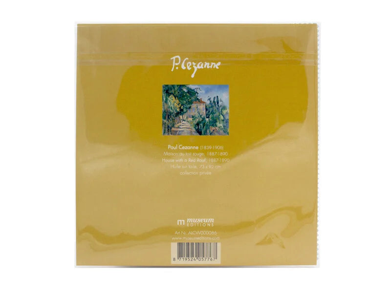 Lens Cloth - Paul Cézanne, House with the Red Roof