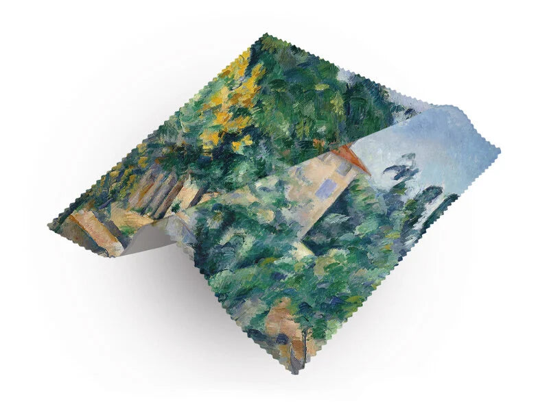 Lens Cloth - Paul Cézanne, House with the Red Roof