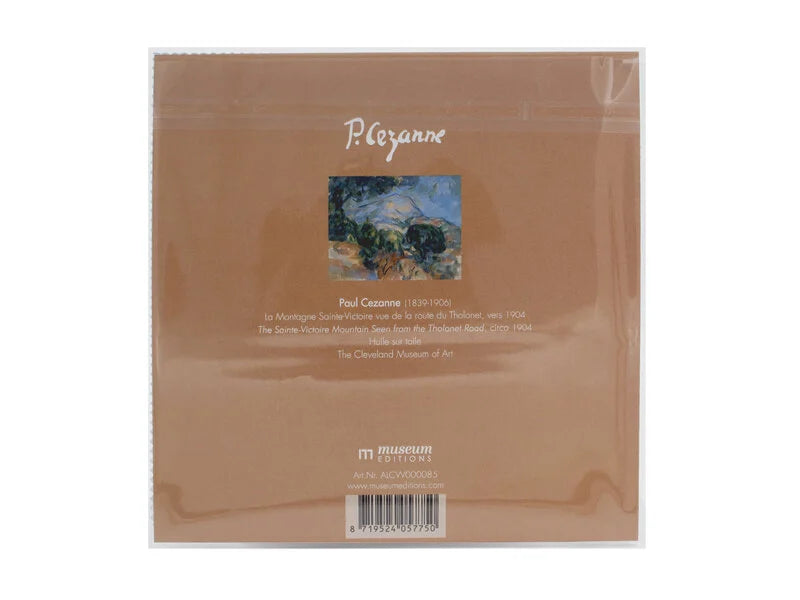Lens Cloth - Paul Cézanne, The Sainte-Victoire mountain