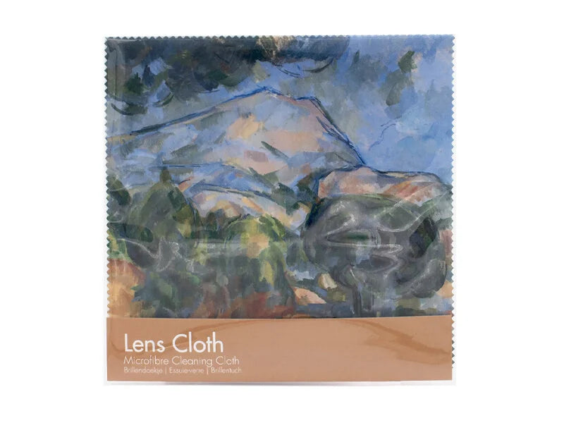 Lens Cloth - Paul Cézanne, The Sainte-Victoire mountain