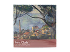 Lens Cloth - Paul Cézanne, The sea at l'Estaque behind the trees