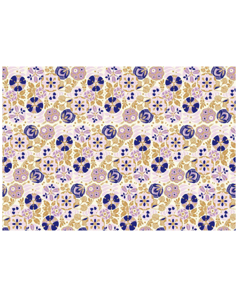 Wrap - Liberty Flowers - Purple