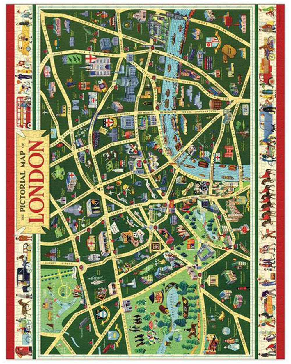Jigsaw Puzzle - Map of London