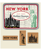 Mini Rubber Stamps - New York
