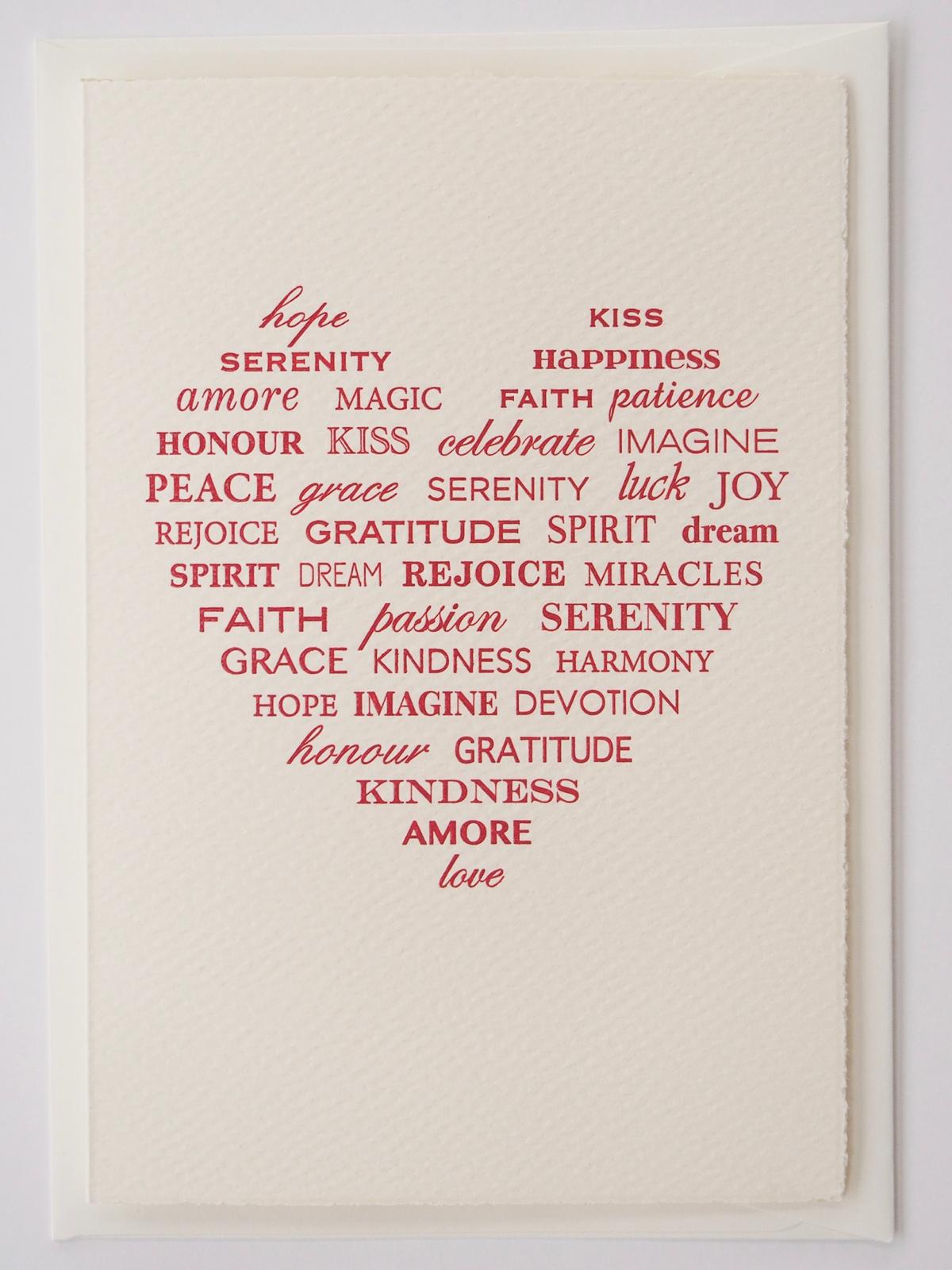 PFP Card - Heart w words