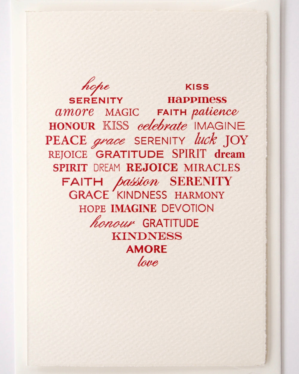 PFP Card - Heart In Words
