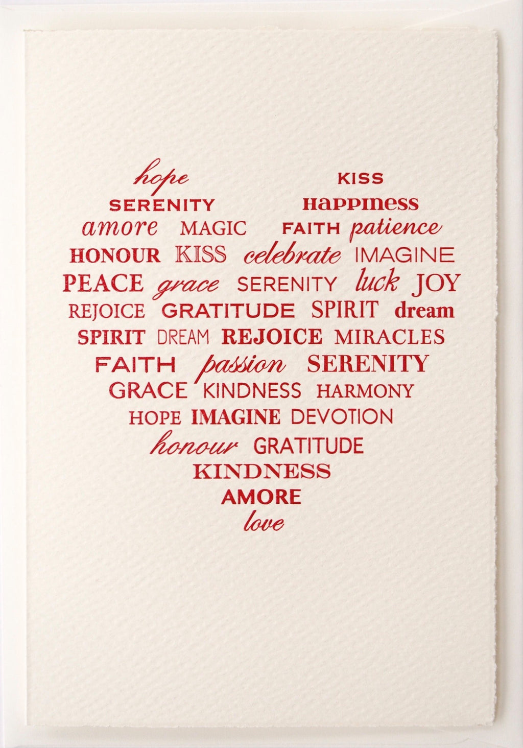 PFP Card - Heart In Words