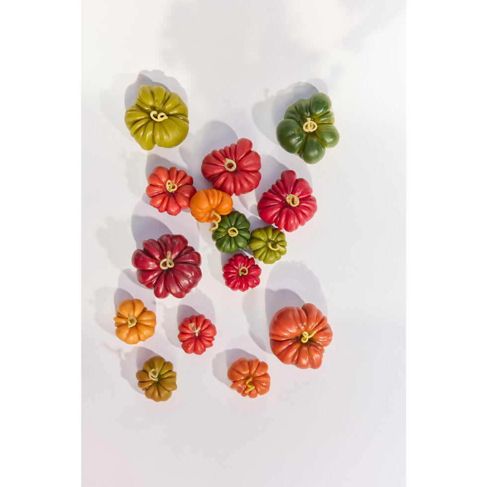 Heirloom Tomato | Beeswax Candle - Small - Green