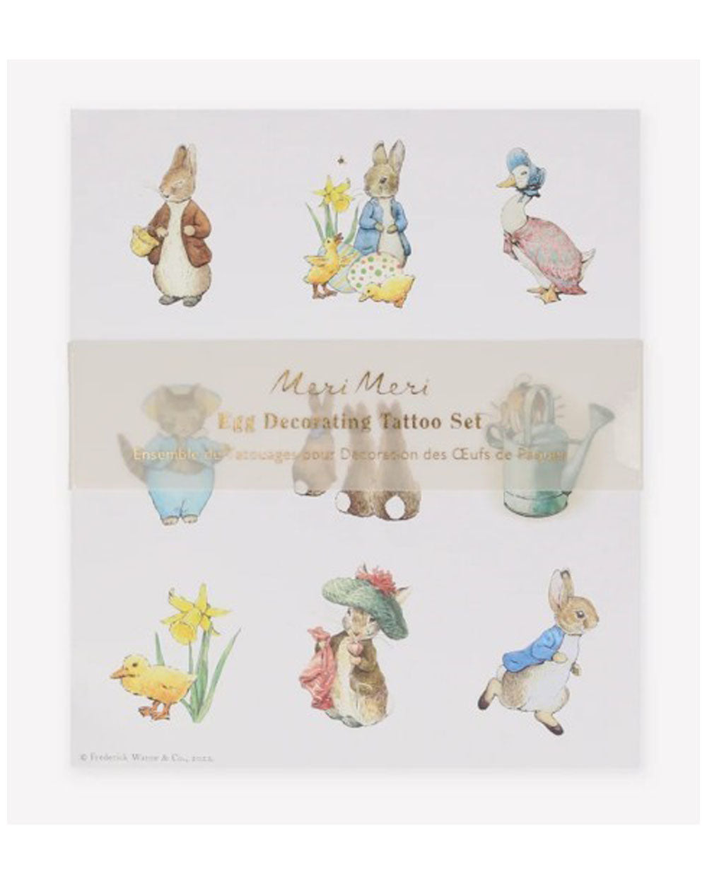 Peter Rabbit In The Garden Egg Decorating Tattoos (x 27 tattoos)