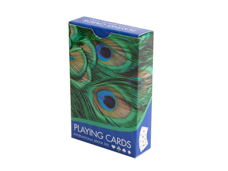 Playing Cards - Peacock Feathers