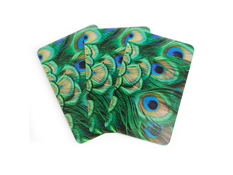 Playing Cards - Peacock Feathers