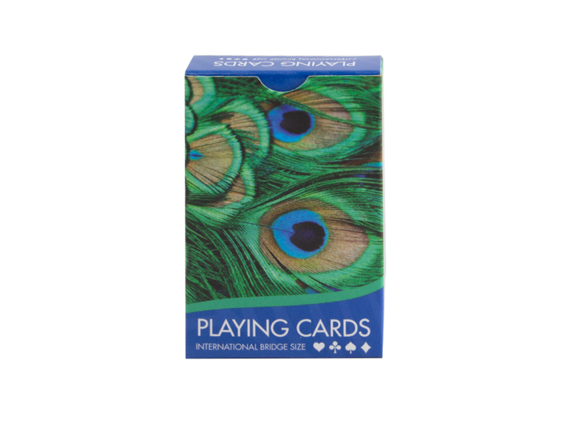 Playing Cards - Peacock Feathers