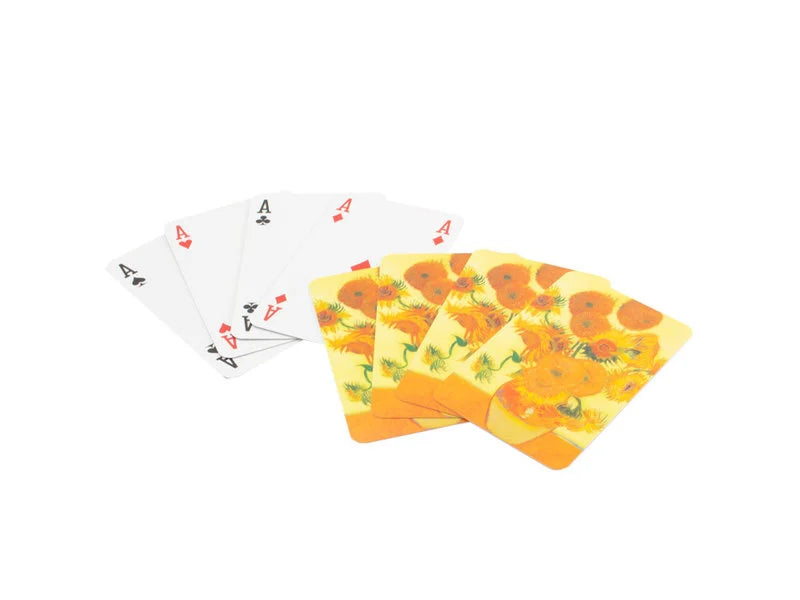 Playing Cards - Vincent van Gogh, Sunflowers