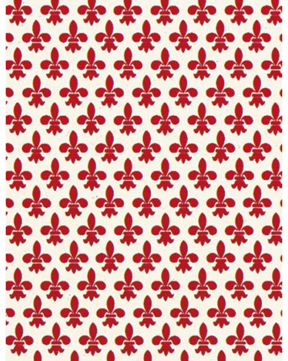 Wrap - Red Fleur de Lys
