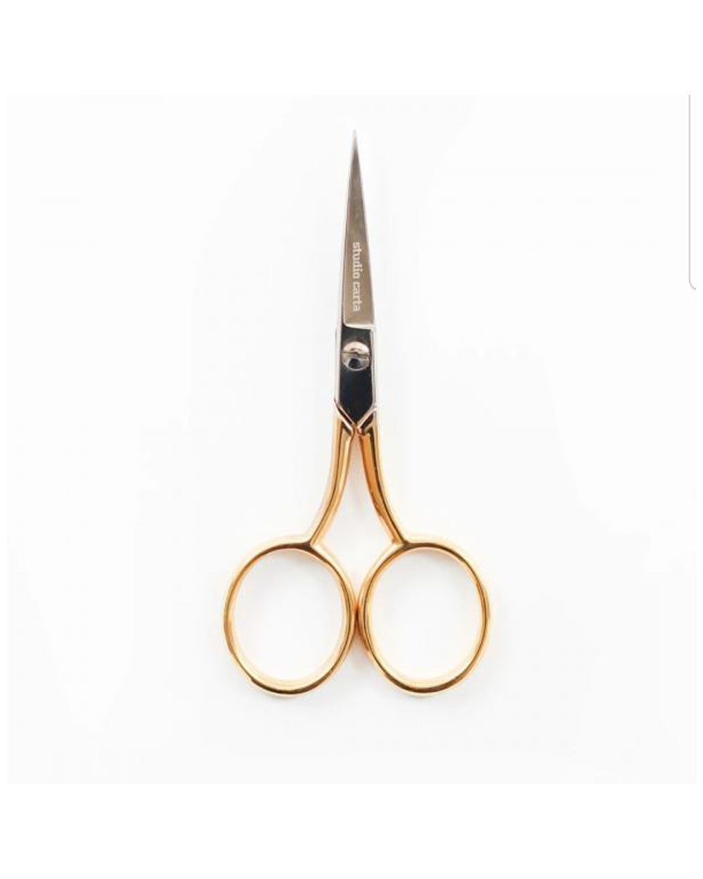Ribbon Scissors - Medium w Gold Handle