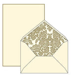 Writing Set - R - Gold Baroque