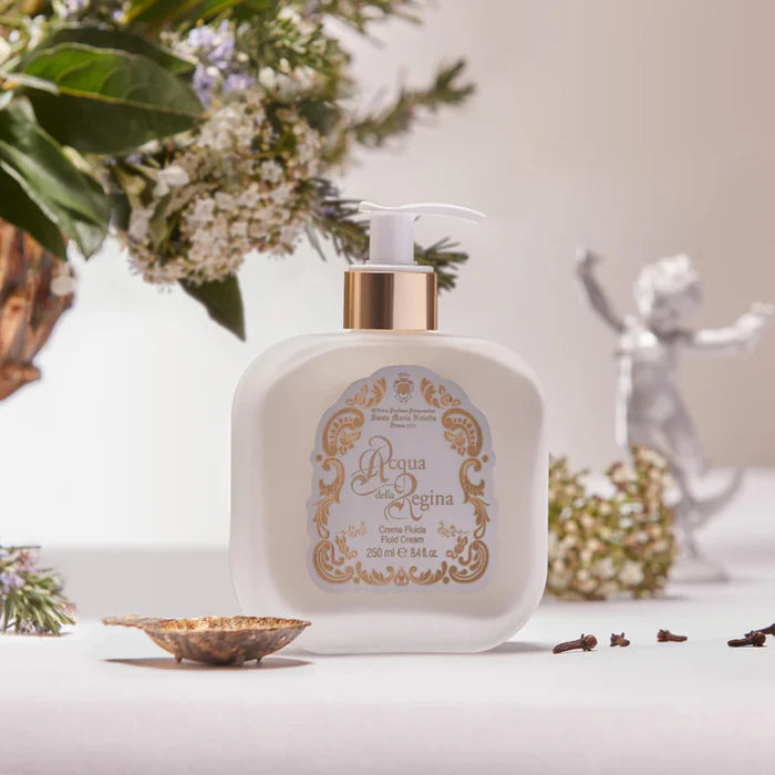 1221 Acqua della Regina - Fluid Body Cream - Glass Pump Bottle