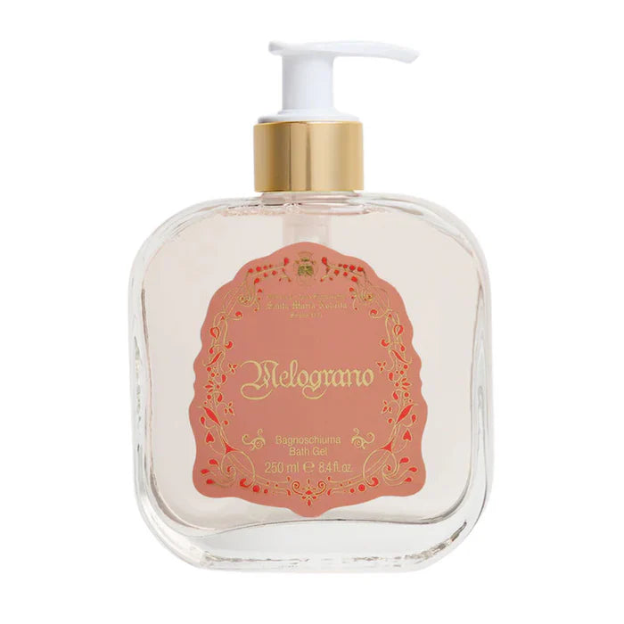 1221 Melograno - Bath & Shower Gel - Glass Pump Bottle