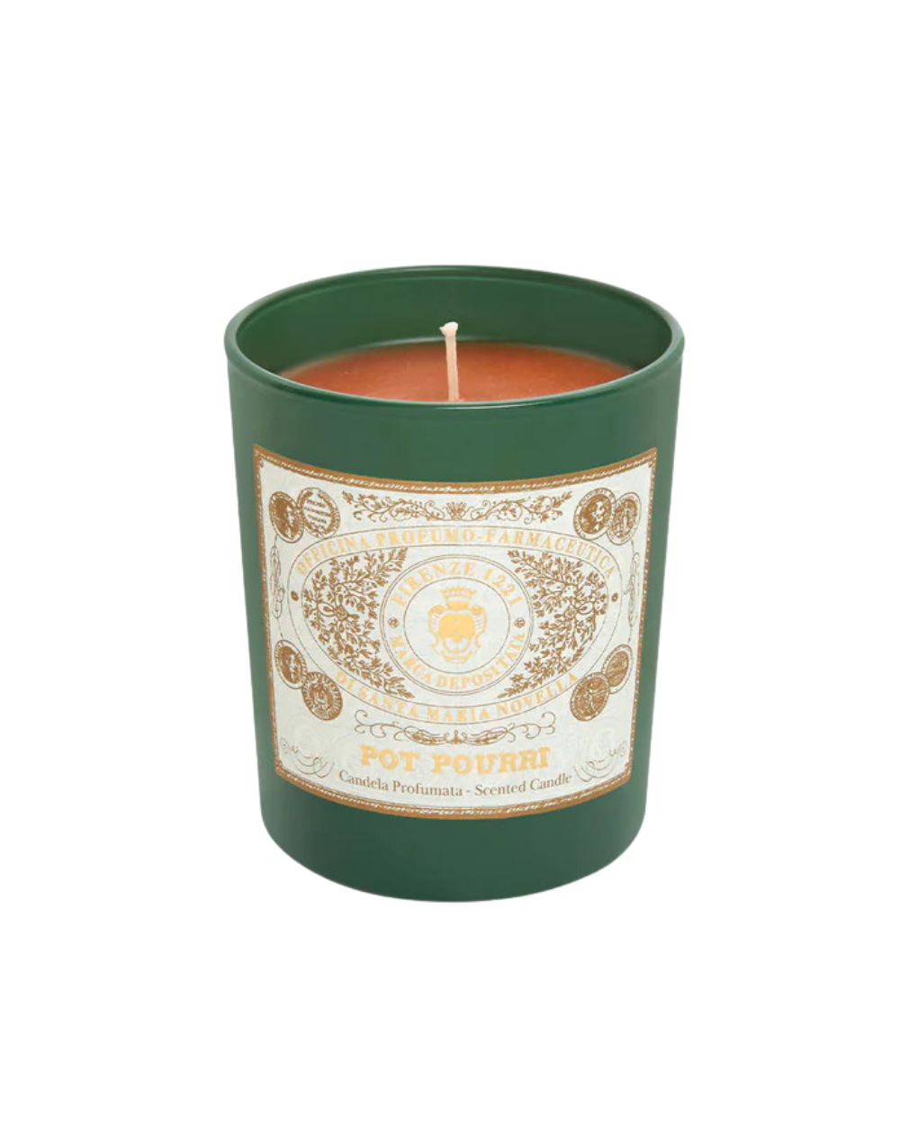 Pot Pourri Scented Glass Candle