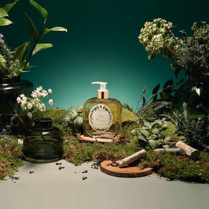 1221 Pot Pourri - Liquid Soap - Glass Pump Bottle