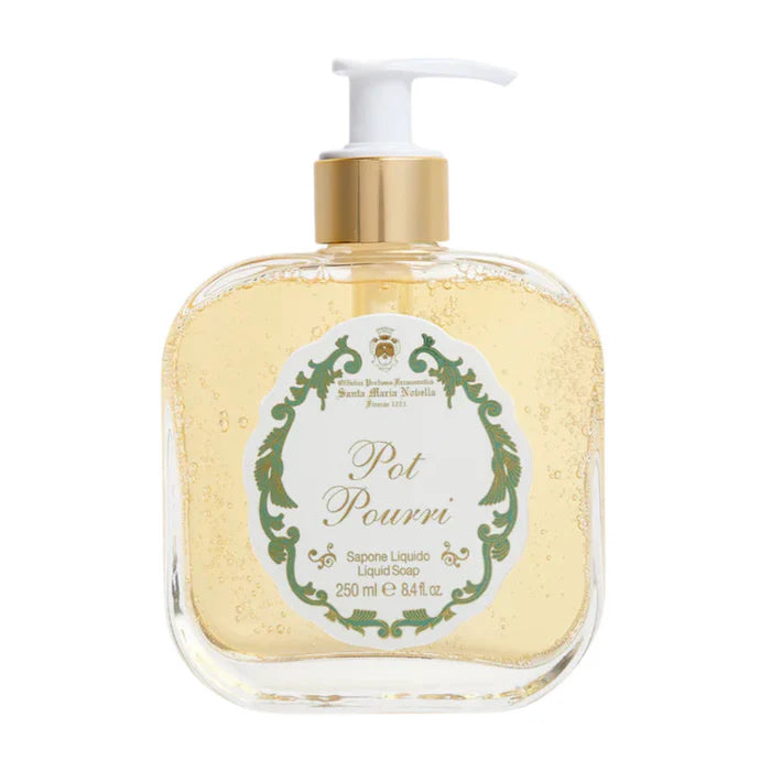 1221 Pot Pourri - Liquid Soap - Glass Pump Bottle