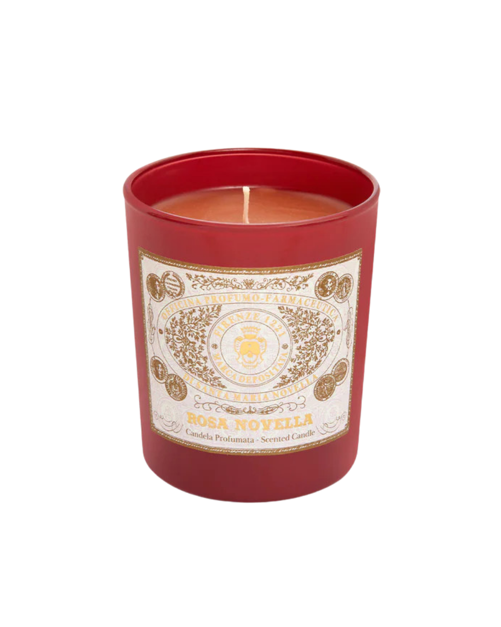 Rosa Novella Scented Glass Candle