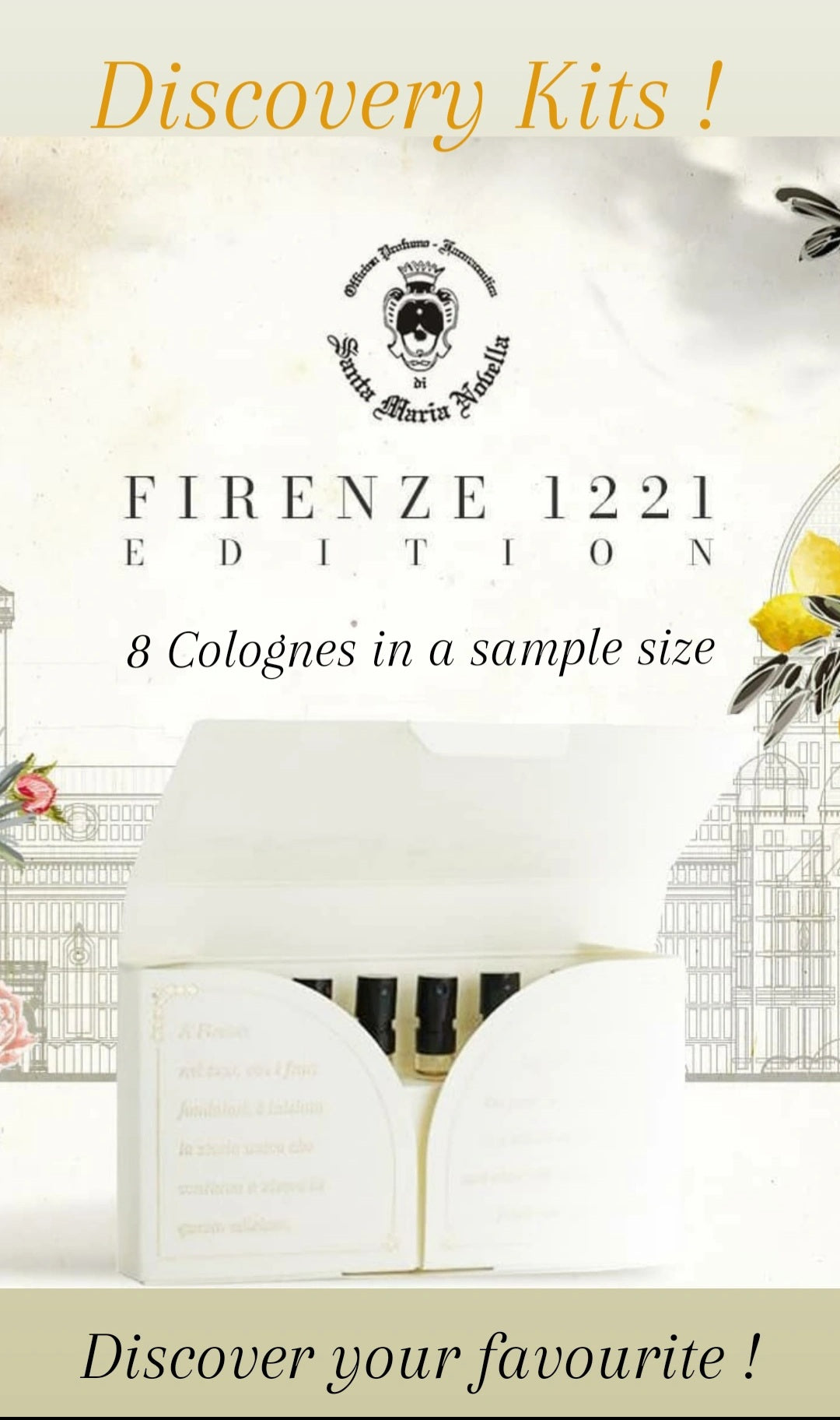 SMN - Discovery Kit Firenze 1221 - 8 samplers