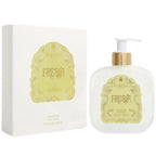 1221 Freesia - Fluid Body Cream - Glass Pump Bottle