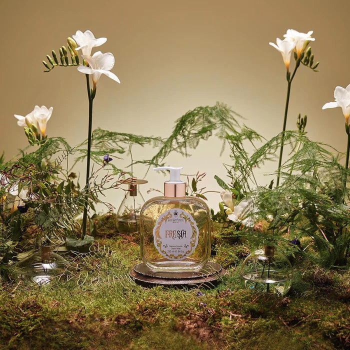 1221 Freesia - Liquid Soap - Glass Pump Bottle