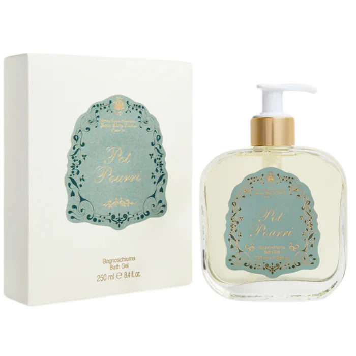 1221 Pot Pourri - Bath & Shower Gel - Glass Pump Bottle