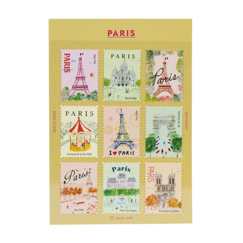 Stickers - L'apres Midi City Sticker - Paris #1