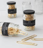 Gold Paper Clips - Single - Jumbo Size