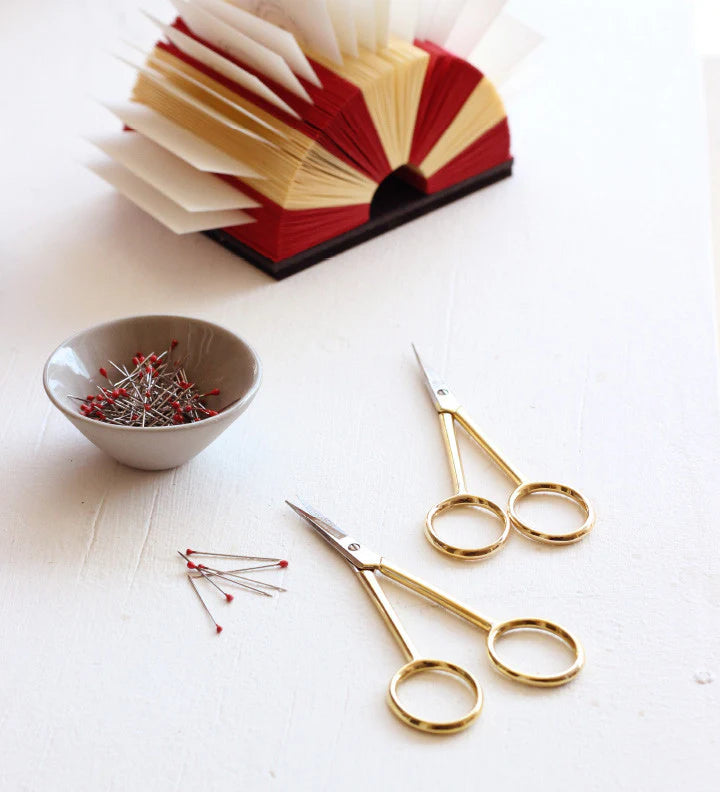 Silhouette Scissors - Small with Gold Handle