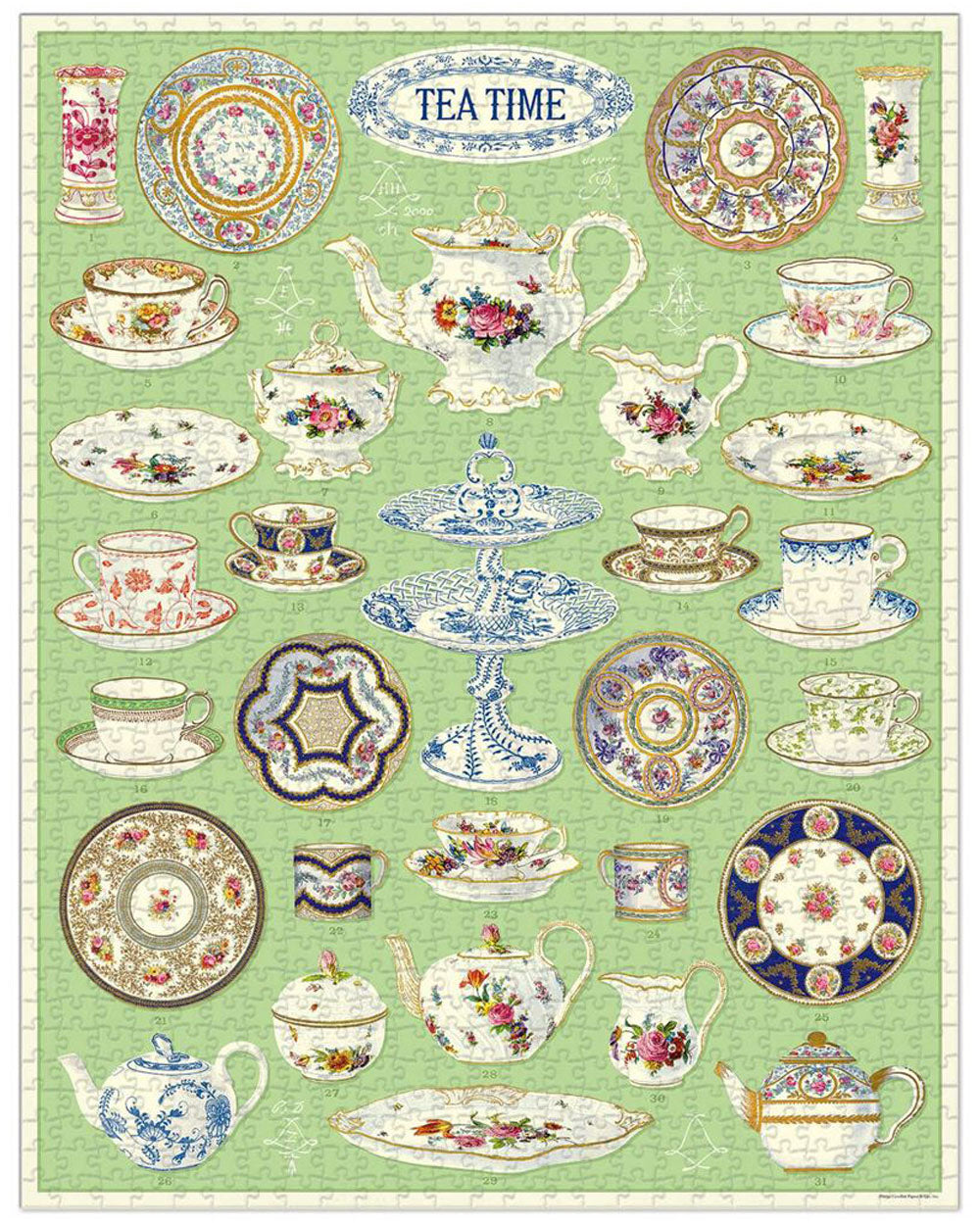 Jigsaw Puzzle - Tea Time – Passion For Paper