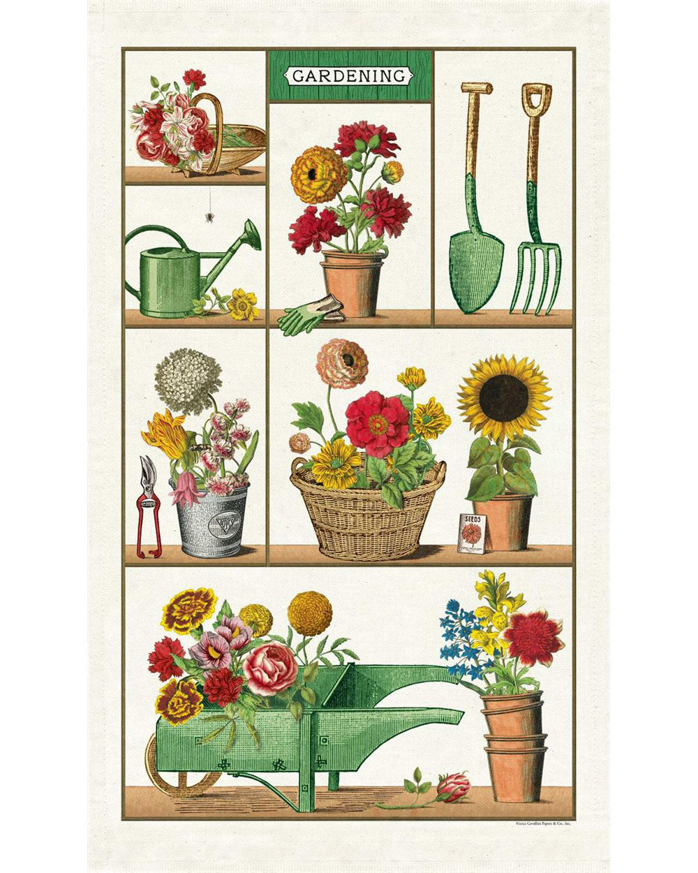 Tea Towel - Gardening