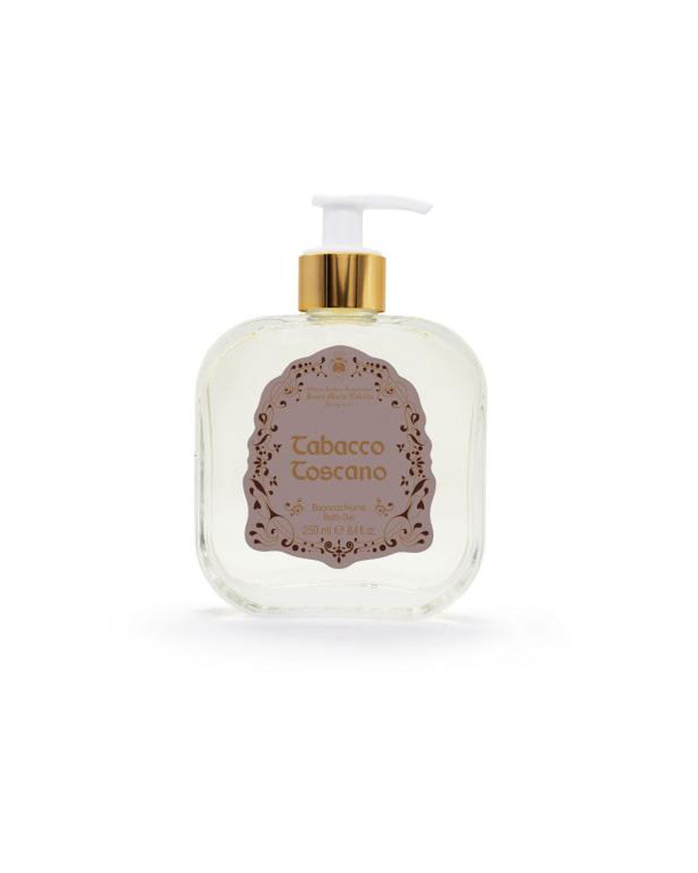 Tobacco Toscano - Bath & Shower Gel - Glass Pump Bottle