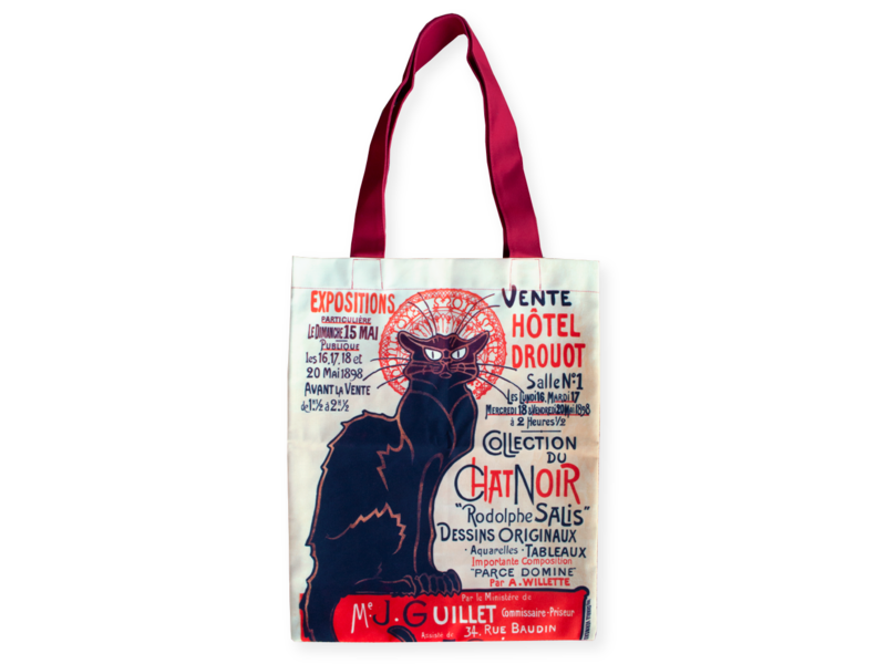 Cotton Tote Bag - Le Chat Noir, Theophile Steinlen