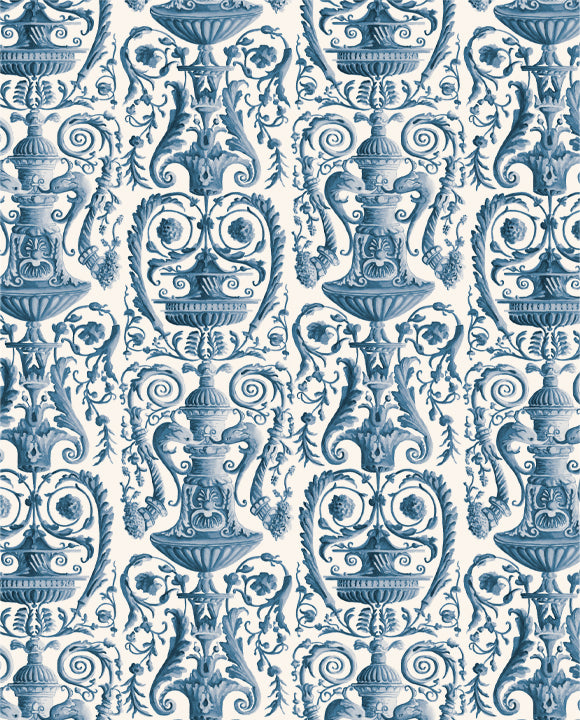 Wrap - Grottesche Blue