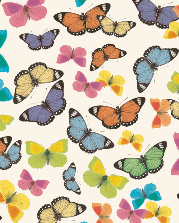 Wrap - Coloured Butterflies