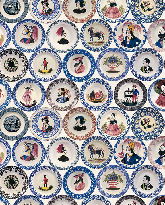 Wrap -  Antique Plates