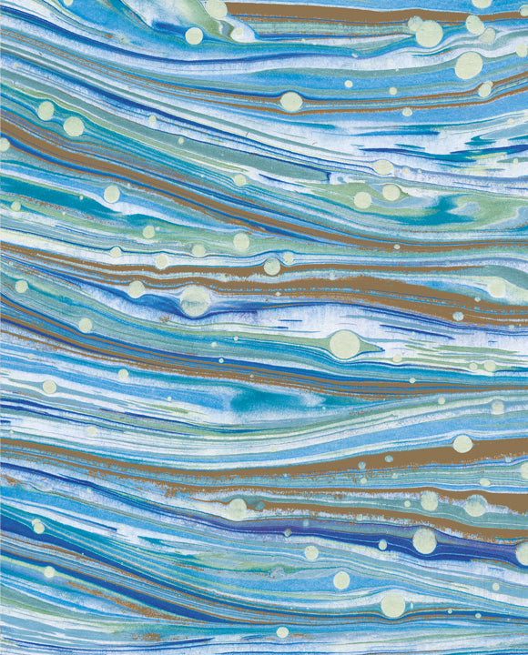 Wrap - Blue Marbled