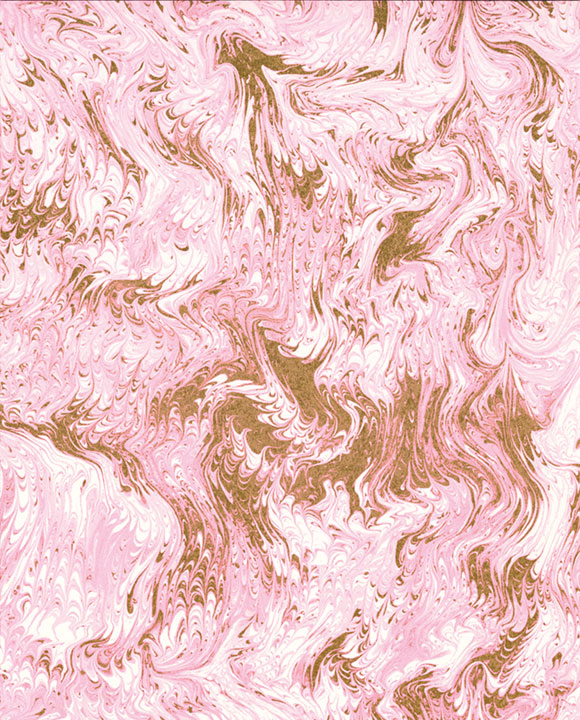 Wrap - Rose / Gold Marbled