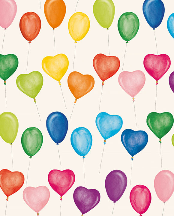 Wrap - Coloured Balloons