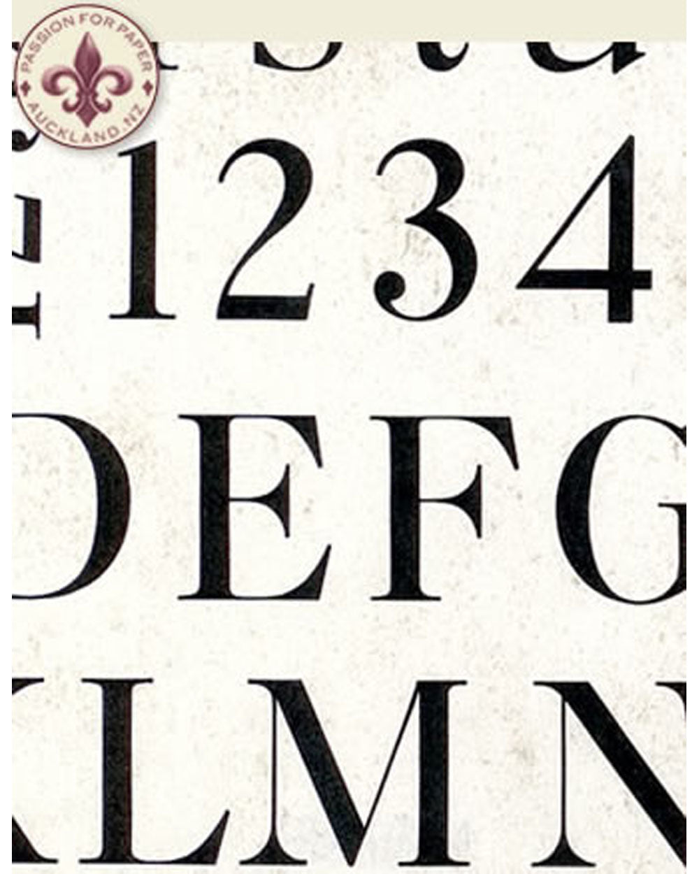 Rubber Stamps - Alphabet - Upper Case